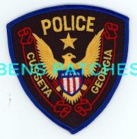 GEORGIA,CUSSETA POLICE 3